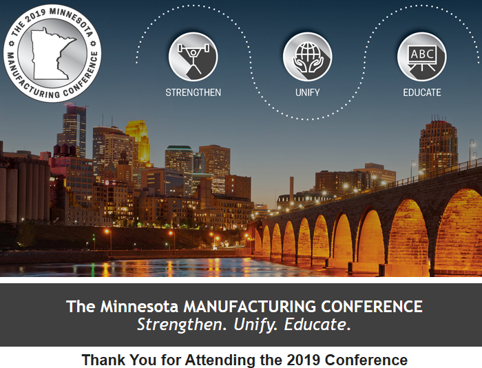 2019 Minnesota Manufacturing Conference Image